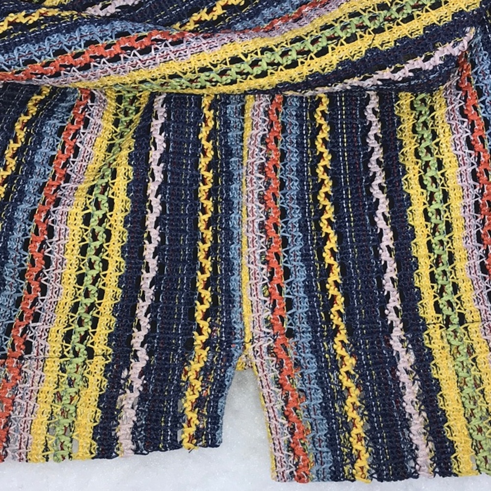 Madewell Crochet Stripe Texture & Thread Top - Picture 8 of 9